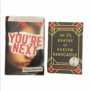 Book Bundle! You’re Next (Hard Cover) & The 7 1/2 Deaths of Evelyn Hardc…